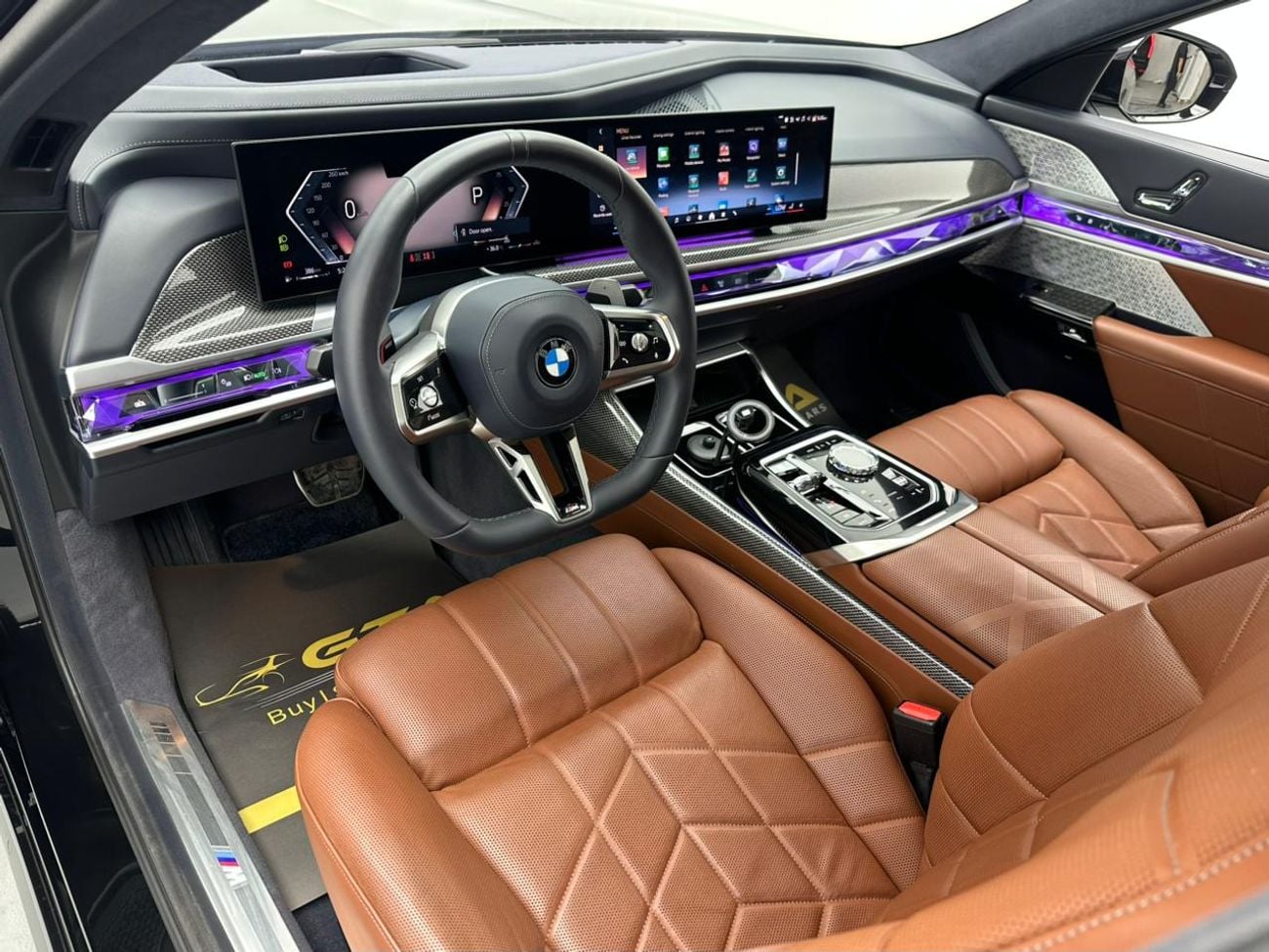 بي أم دبليو 760i 2024 BMW 760i xDrive M-Sport, 2028 BMW Warranty and Service Pack, BMW Service History, GCC