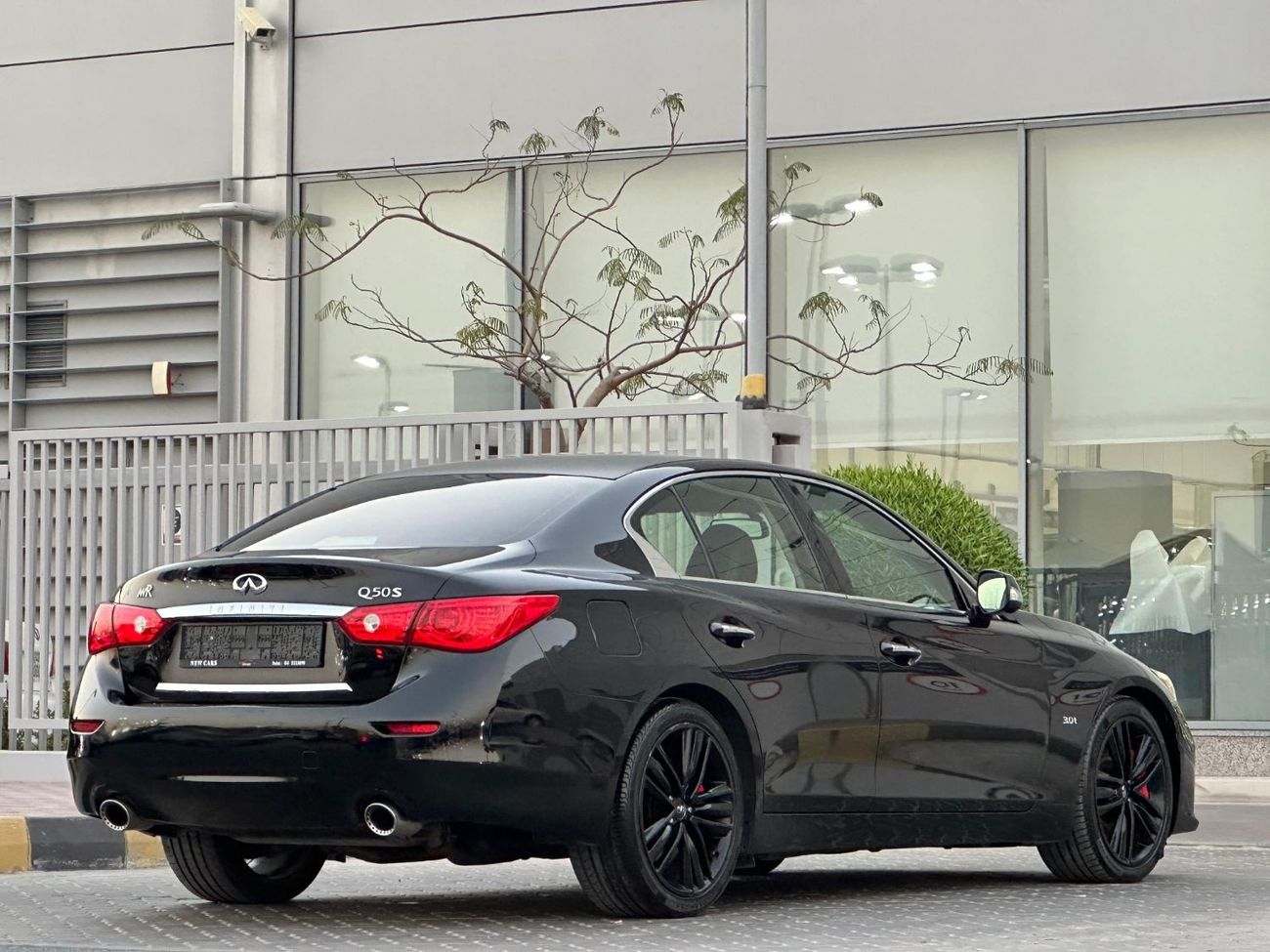 Infiniti Q50 3.0T Sport Black Edition INFINITI Q50 2017 GCC V6t ACCIDENT FREE // PEREFCT CONDITION // FULL OPITIO