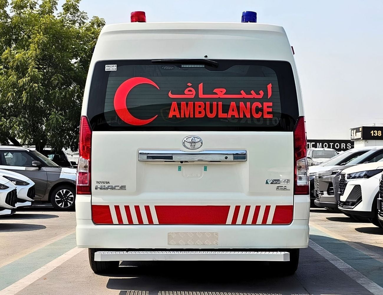 Toyota Hiace HIACE HIGHROOF AMBULANCE GL || 2.8L DIESEL V4 A/T (CODE # HRDAGLJ-M-AB)