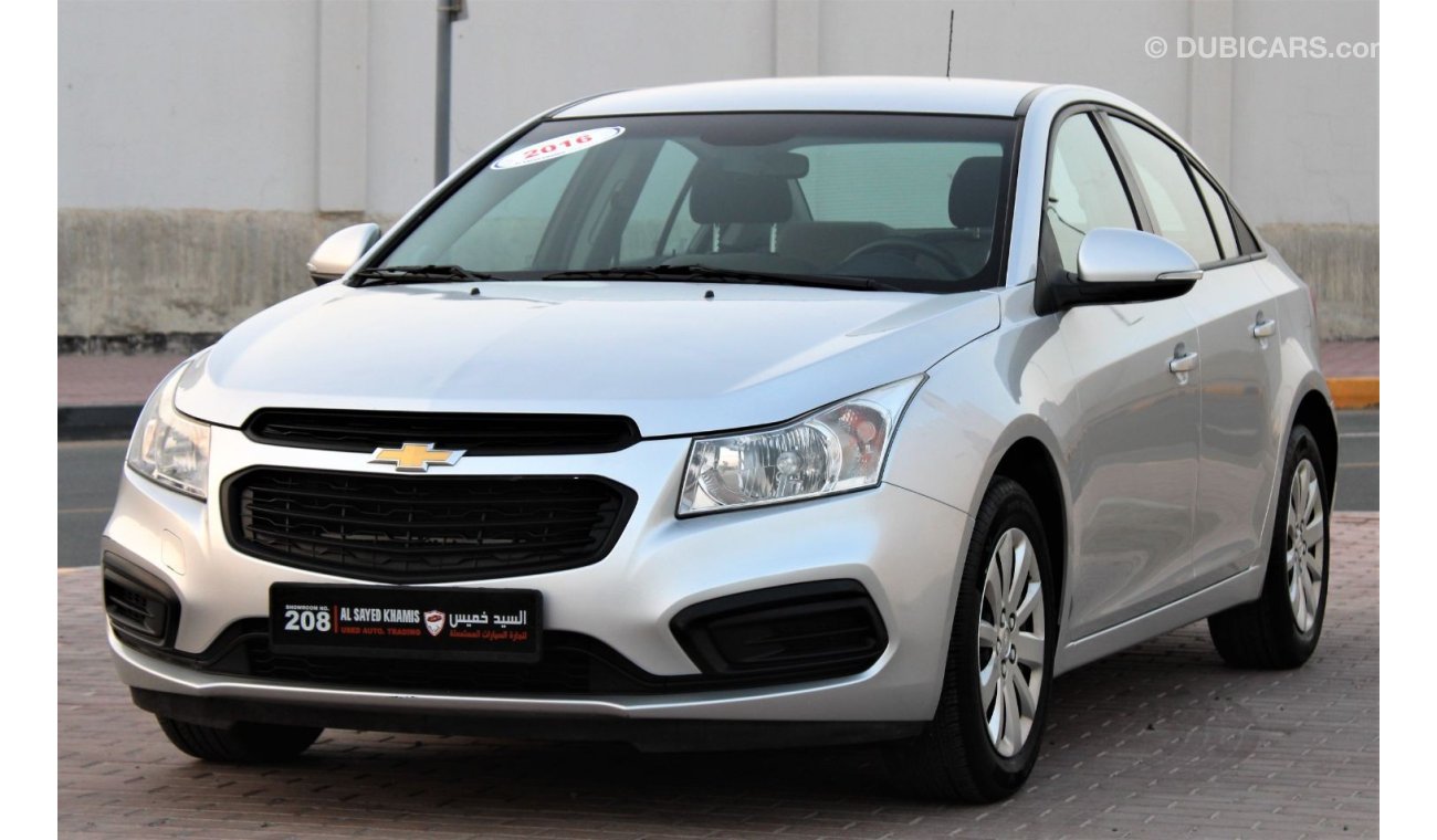 Chevrolet Cruze Chevrolet Cruze 2016 GCC in excellent condition without accidents, very clean inside and outside