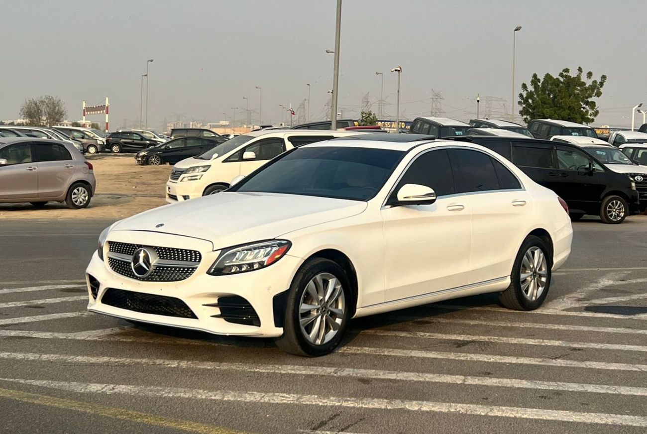 مرسيدس بنز C 300 2021 Mercedes Benz C300 4Matic - 2.0L V4 AWD- Full Option - 360* CAM - Radar & Sensors - Sunroof