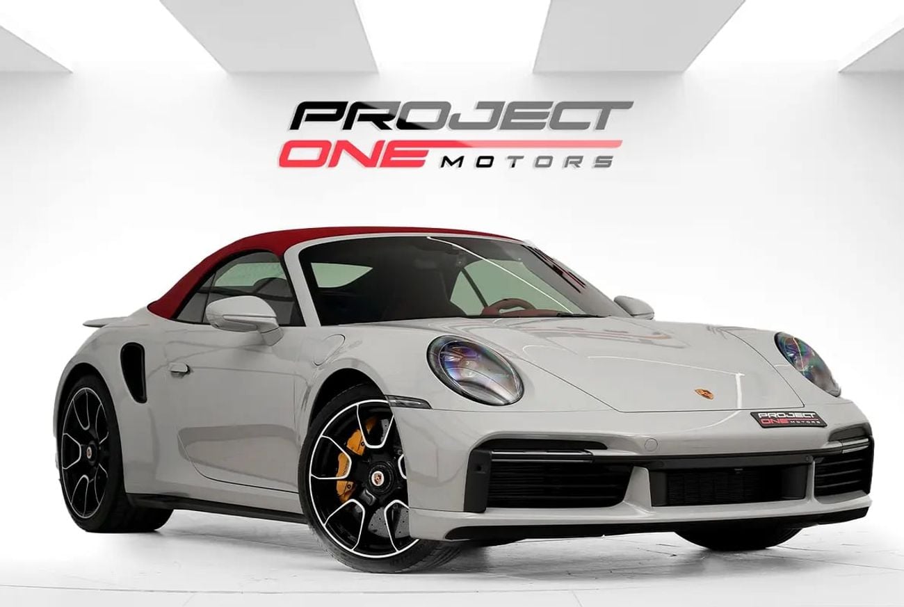 Porsche 911 Turbo S 3.8L (530 HP) Convertible 911 Turbo S Cabriolet Nardo Grey | km