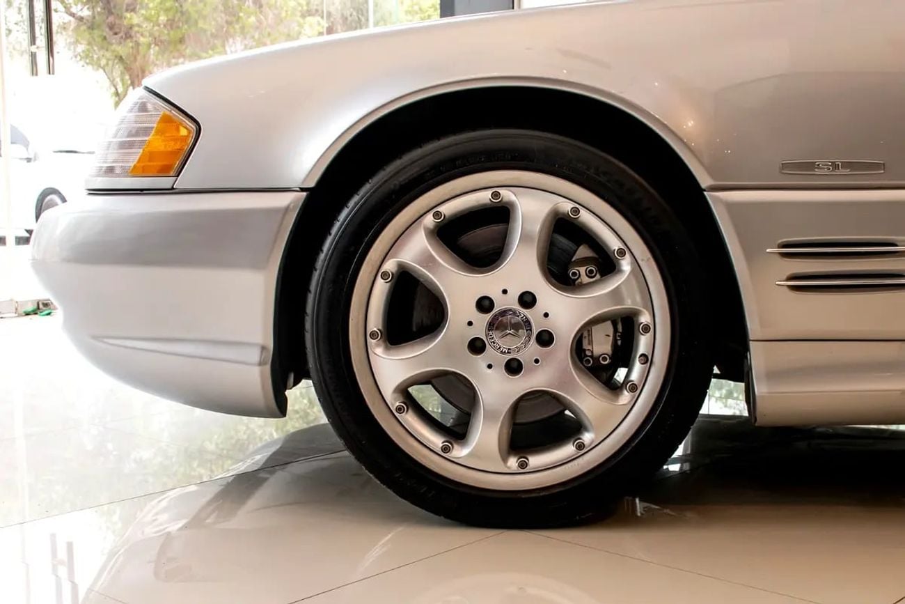 Mercedes Benz SL500 SL 500 | Classic R129 Convertible | Silver Arrow Edition