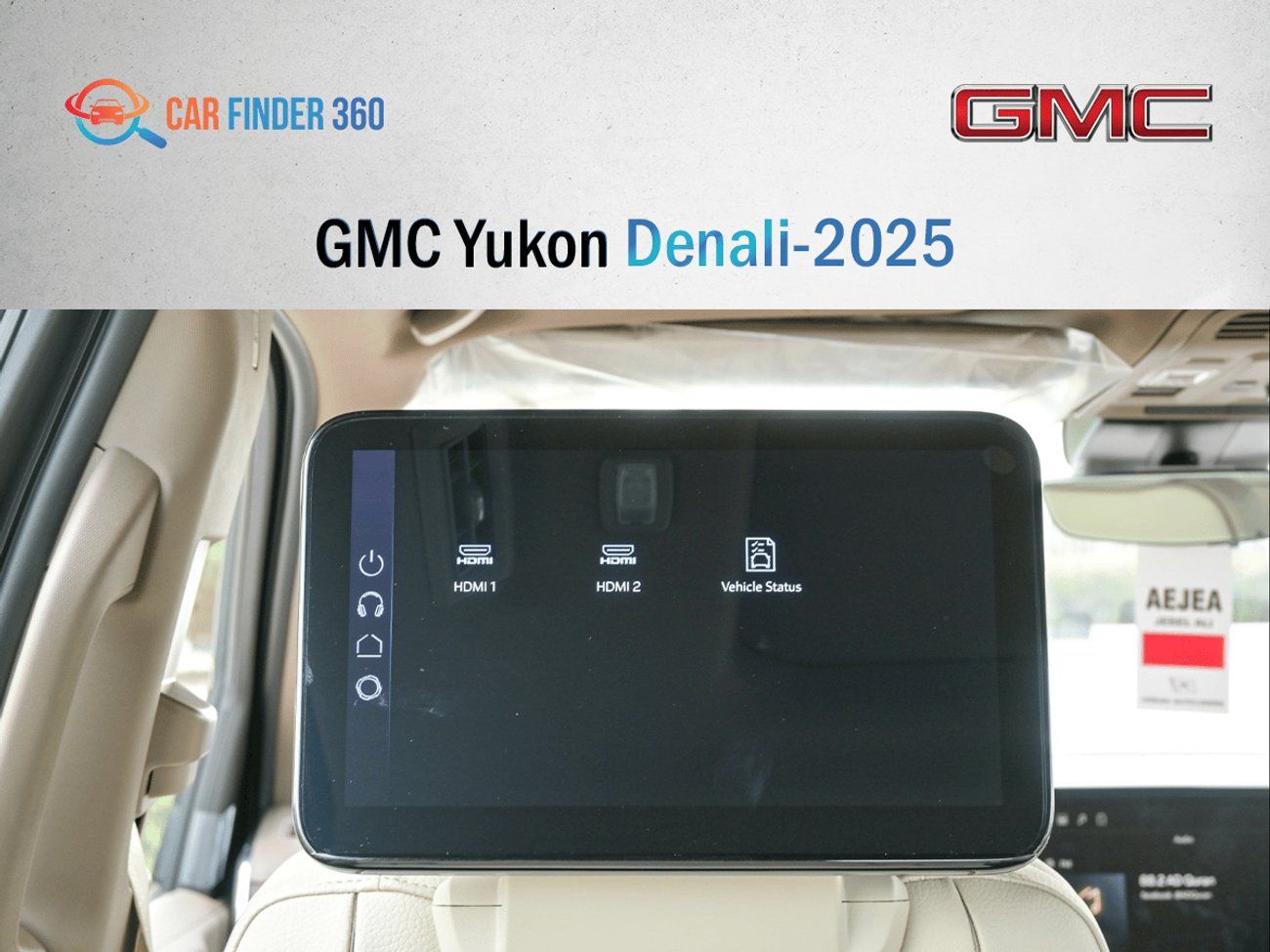 جي أم سي يوكون GMC Yukon Denali AWD 6.2L V8 - Black - 2025 ( Export )