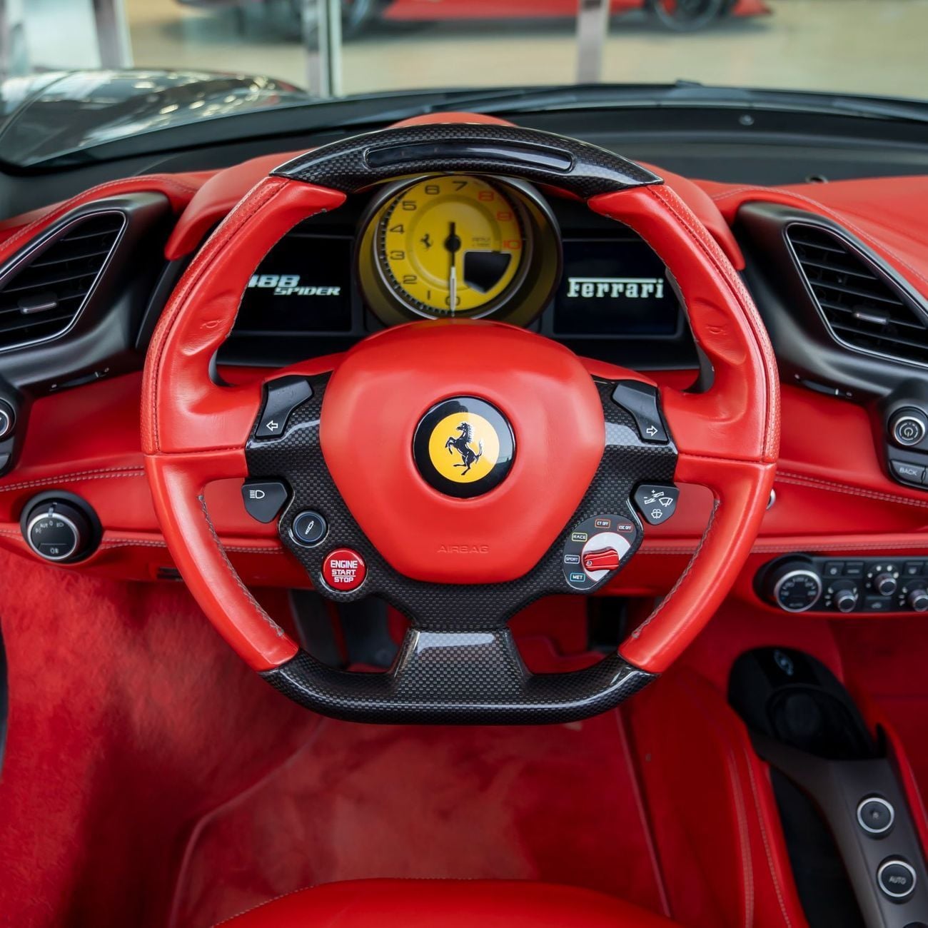 Ferrari 488 Spider STD 2018 FERRARI 488 SPIDER GCC DONE ONLY 26,000KM