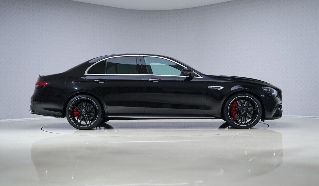 Mercedes-Benz E 63S 4MATIC+ 4.0L AED 5,830 P/M - 2 Years Warranty