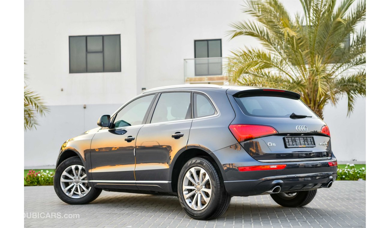 Audi Q5 TFSI Quattro  brand new condition, with chrome package  GCC - AED 1,449 PM - 0% DP