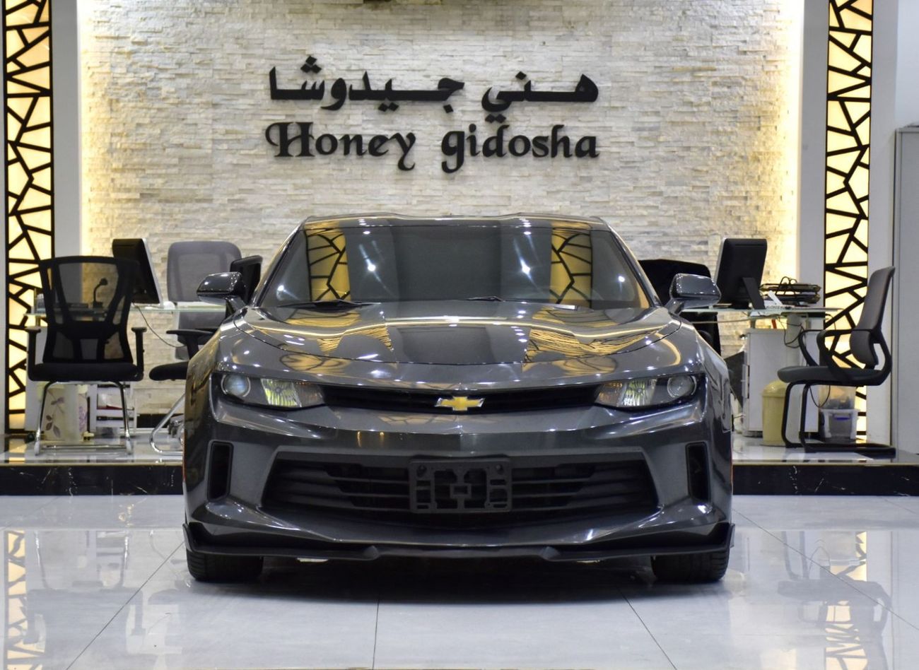 شيفروليه كامارو EXCELLENT DEAL for our Chevrolet Camaro ( 2017 Model ) in Grey Color GCC Specs