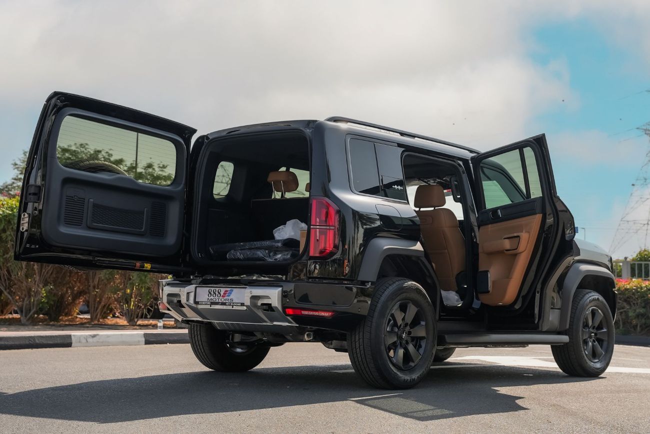 بي واي دي ليوبارد 5 2025 Leopard 5 New Ultra edition 211Km with Air Suspension Black in Brown 0km