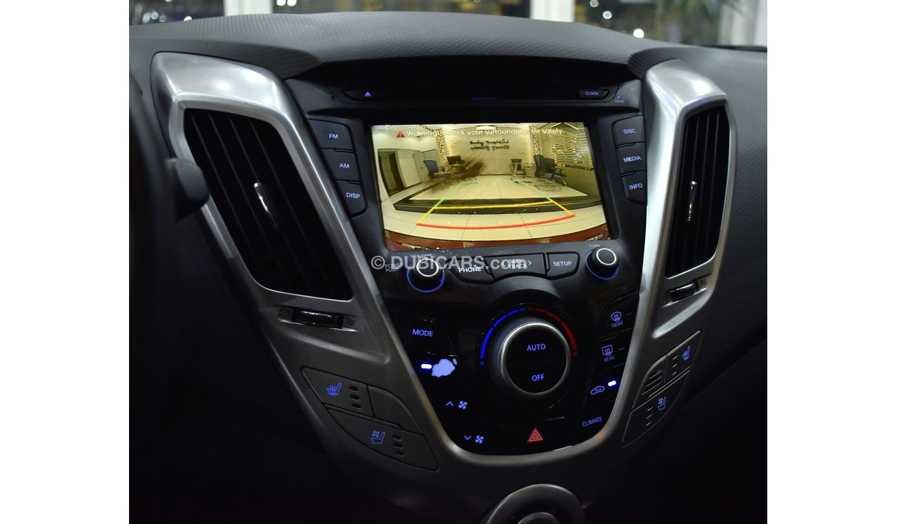 Hyundai Veloster EXCELLENT DEAL for our Hyundai Veloster ( 2015 Model ) in Red Color GCC Specs