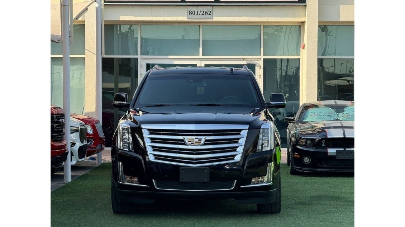 كاديلاك إسكالاد كاديلاك سكاليد سبورت بلاتينيوم خليجي 2018 تشييكات الوكالة  صبغ وكالة بحالة الوكالة