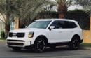 كيا تيلورايد The Kia Telluride is a popular 3-row, 7-8 seater midsize SUV, recognized for its luxurious, upscale 