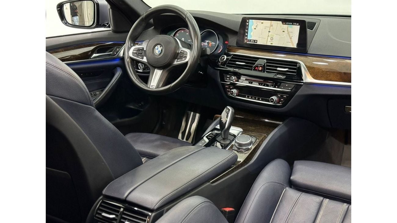 بي أم دبليو 530i M سبورت 2019 BMW 530i M-Sport, Warranty, Full BMW Service History, GCC