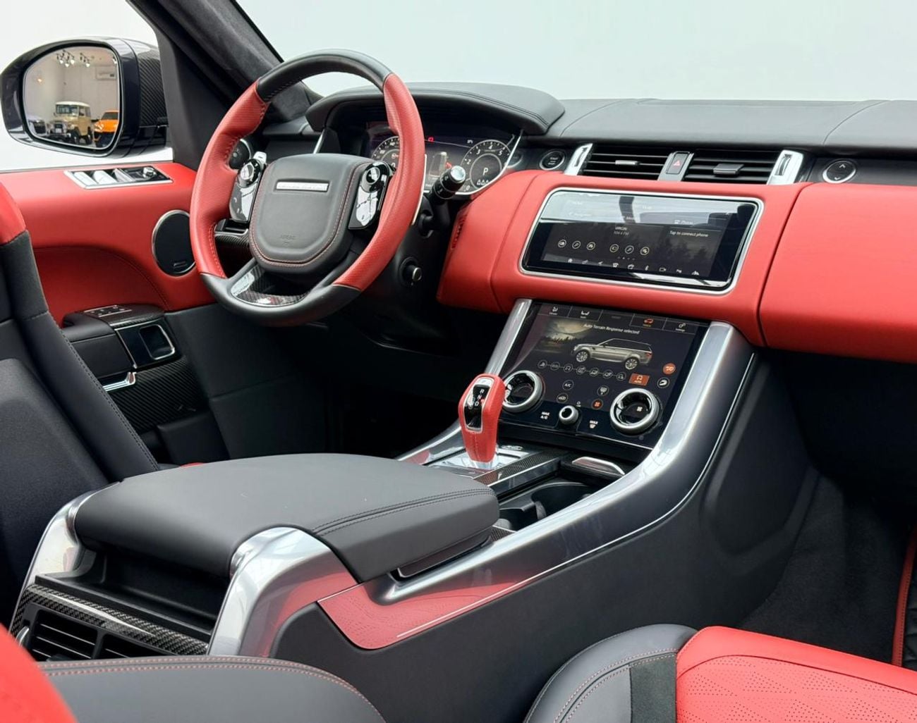Land Rover Range Rover Sport 2022 Range Rover Sport SVR Carbon Edition, Warranty, Full Service History, Very Low Km, GCC Standard