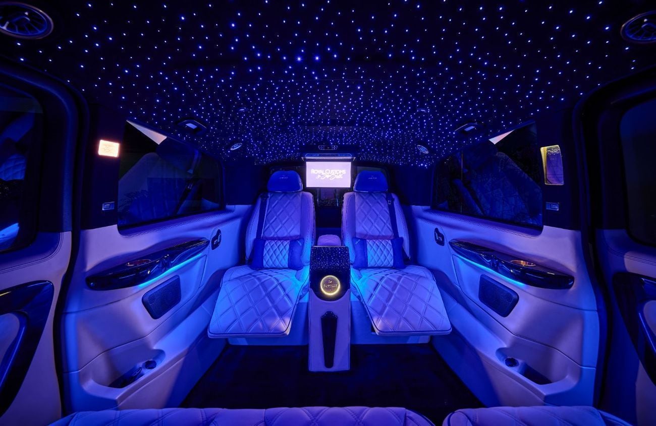 Mercedes-Benz V 300 2026 “LA FAMILLE” – Handcrafted by ROYAL CUSTOMS in Dubai (5 Year Warranty)