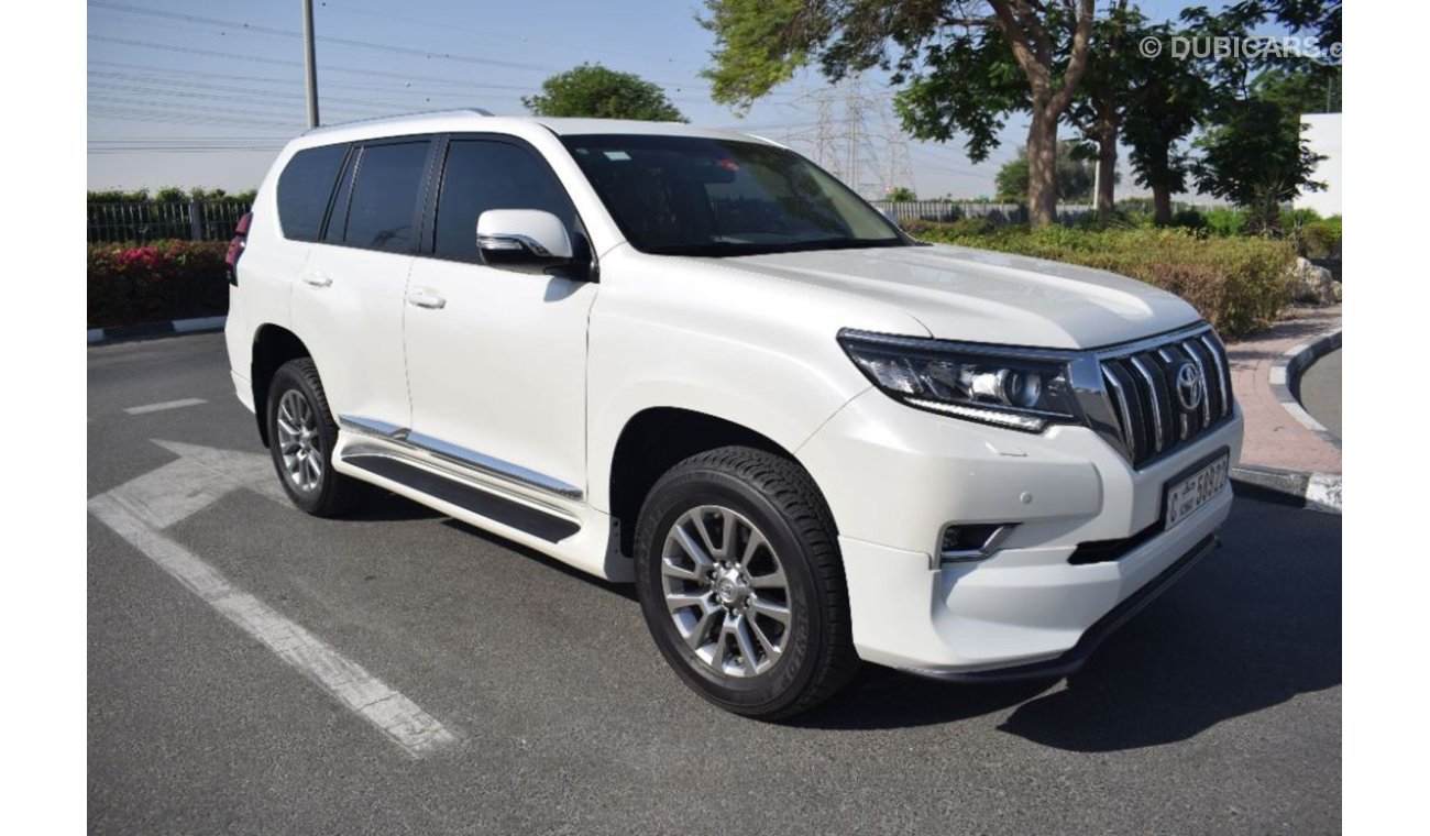 Toyota Prado 2019 VXR GCC SPECS WARRANTY AND SERVICE CONTRACT FROM AL FUTTAIM