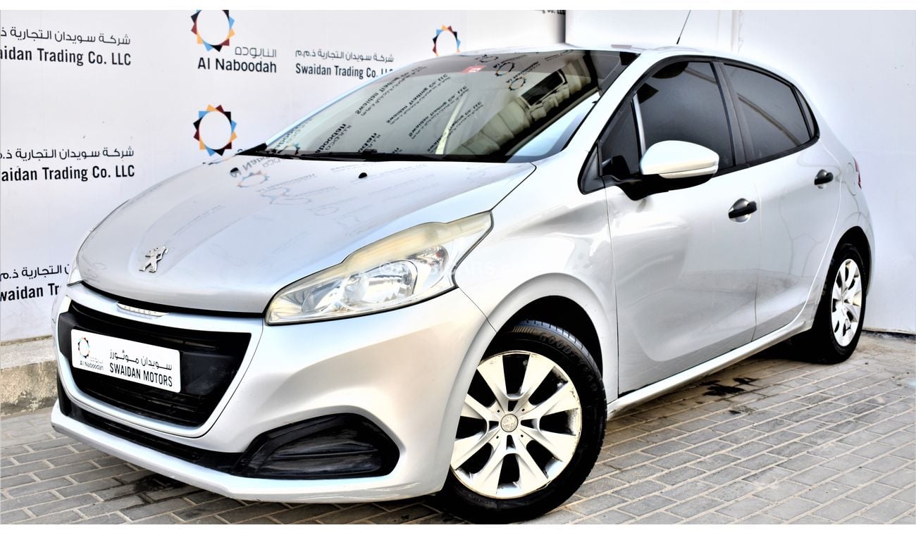 Peugeot 208 1.6L ACTIVE HATCHBACK 2016 GCC SPECS