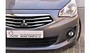Mitsubishi Attrage AED 644 PM | 0% DP | 1.2L GLX GCC WARRANTY
