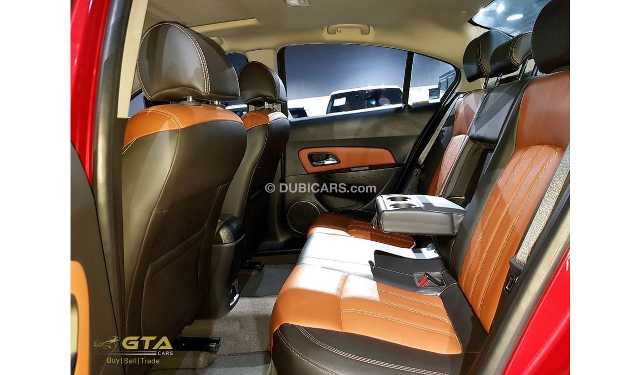 Chevrolet Cruze 2016 Chevrolet Cruze LT, Warranty, Full Service History, GCC, Low Kms