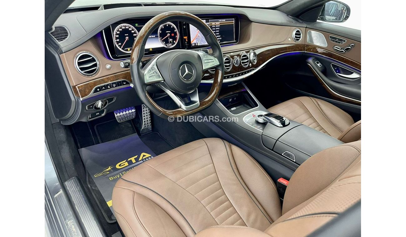 Mercedes-Benz S 500 AMG 2016 Mercedes-Benz S-500, Full Mercedes Service History, Warranty, Low Kms, GCC