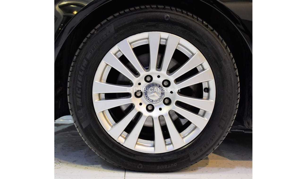 مرسيدس بنز C 180 ORIGINAL PAINT! ( صبغ وكاله ) Mercedes Benz C180 1.6 2013 Model! Black Color! GCC Specs