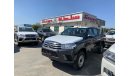 Toyota Hilux 4x4 2.4L Diesel Gray inside Red