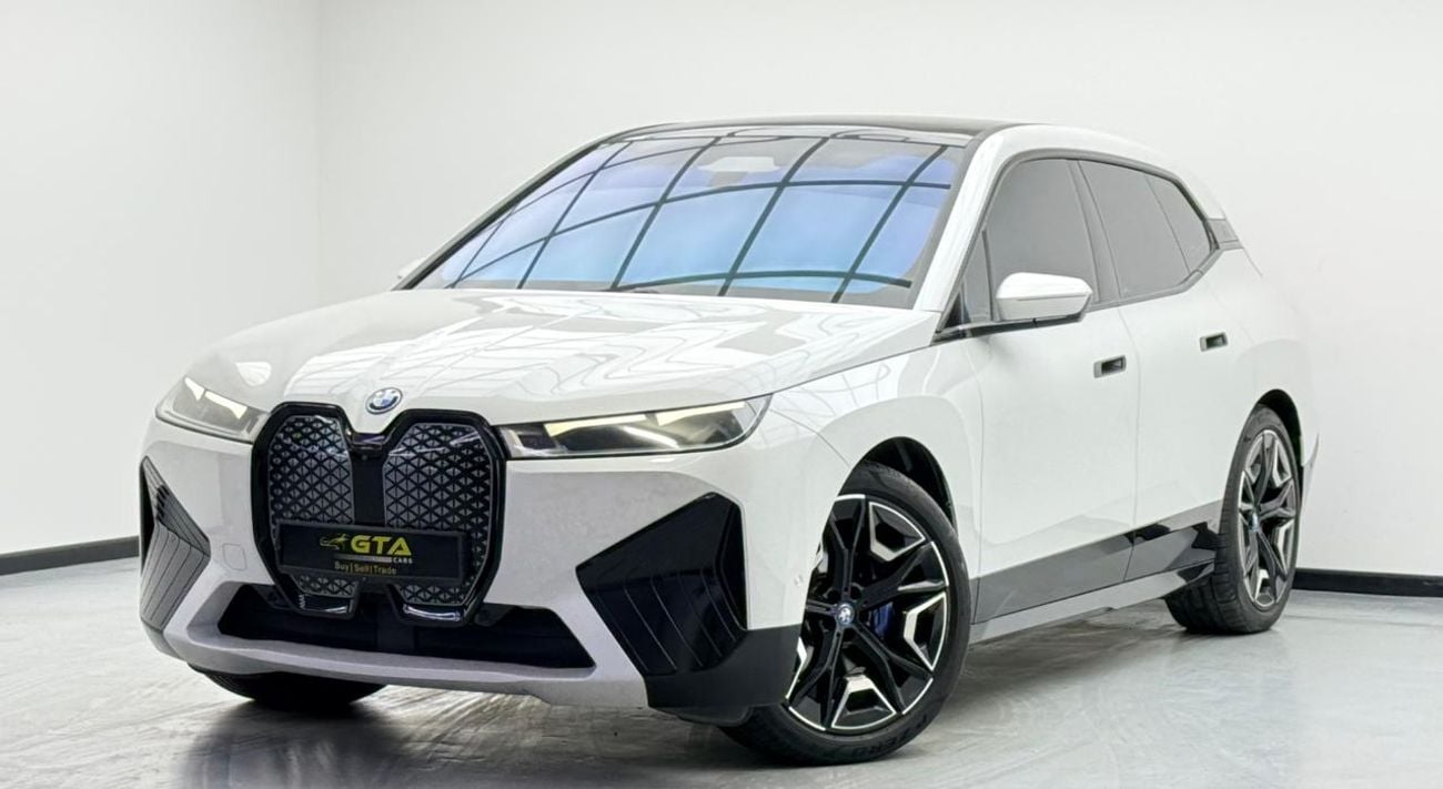 BMW iX 2024 BMW iX xDrive50, 2027 BMW Warranty, 2029 BMW Service Pack, Full BMW Service History,Low Km, GCC