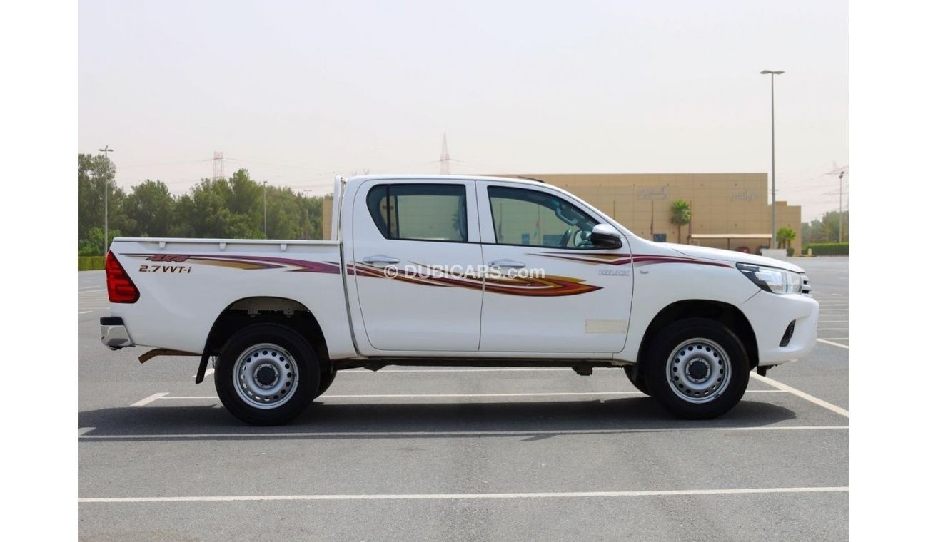 Toyota Hilux GL | 4X4 - 2.7L PETROL - AUTOMATIC DOUBLE CAB | GCC SPECS