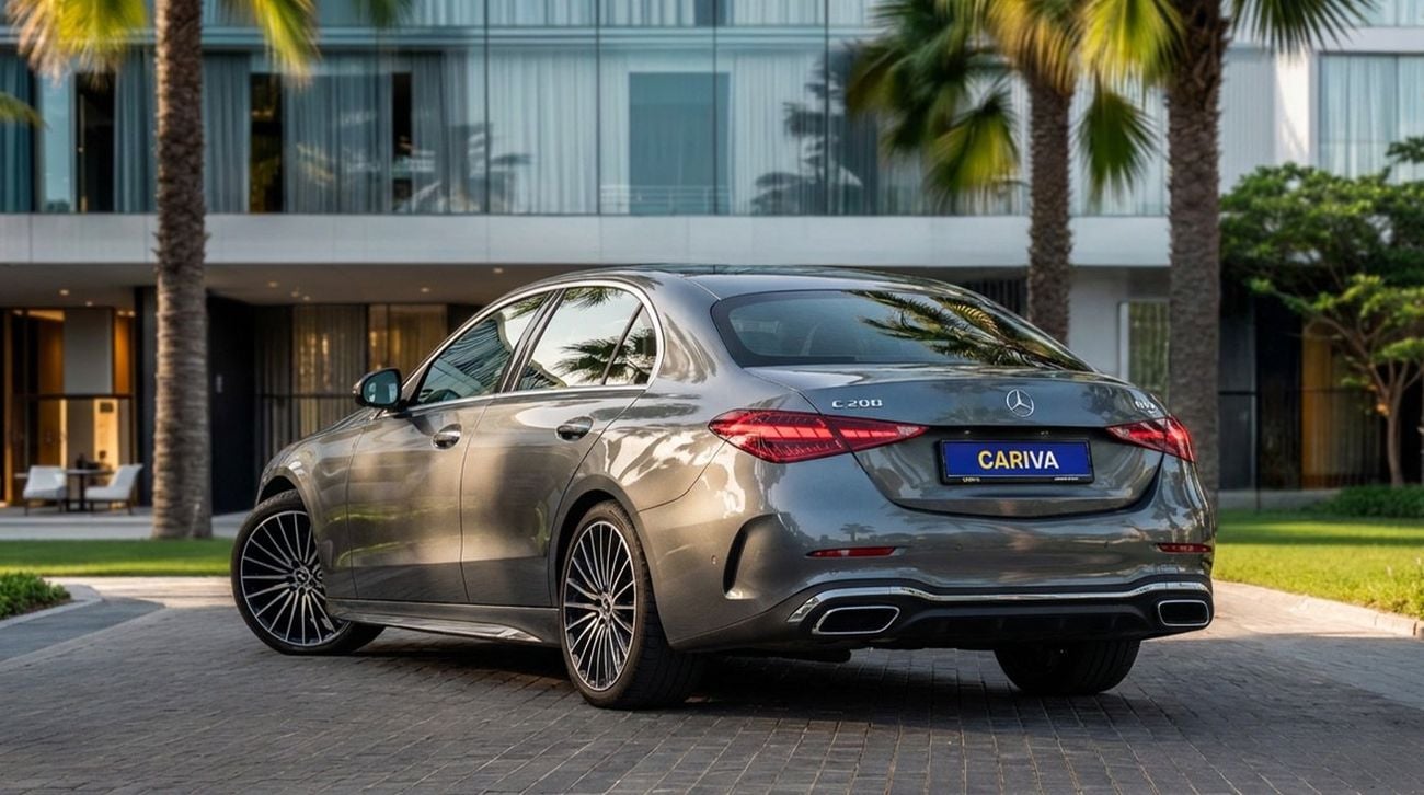 مرسيدس بنز C 200 L Premium 2.0L | Complete Service History | Zero Downpayment Support