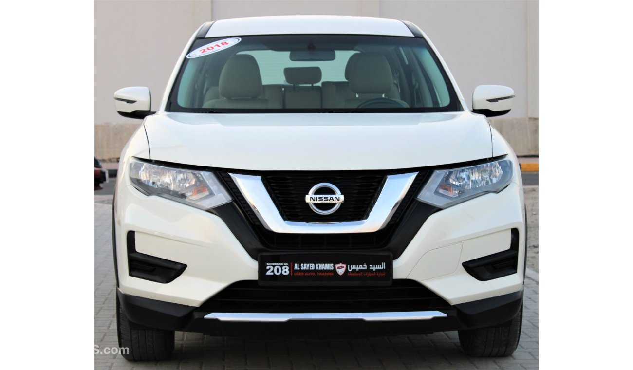 Nissan X-Trail Nissan X-Trail 2018 GCC No. 2 without accidents, very clean from inside and outside