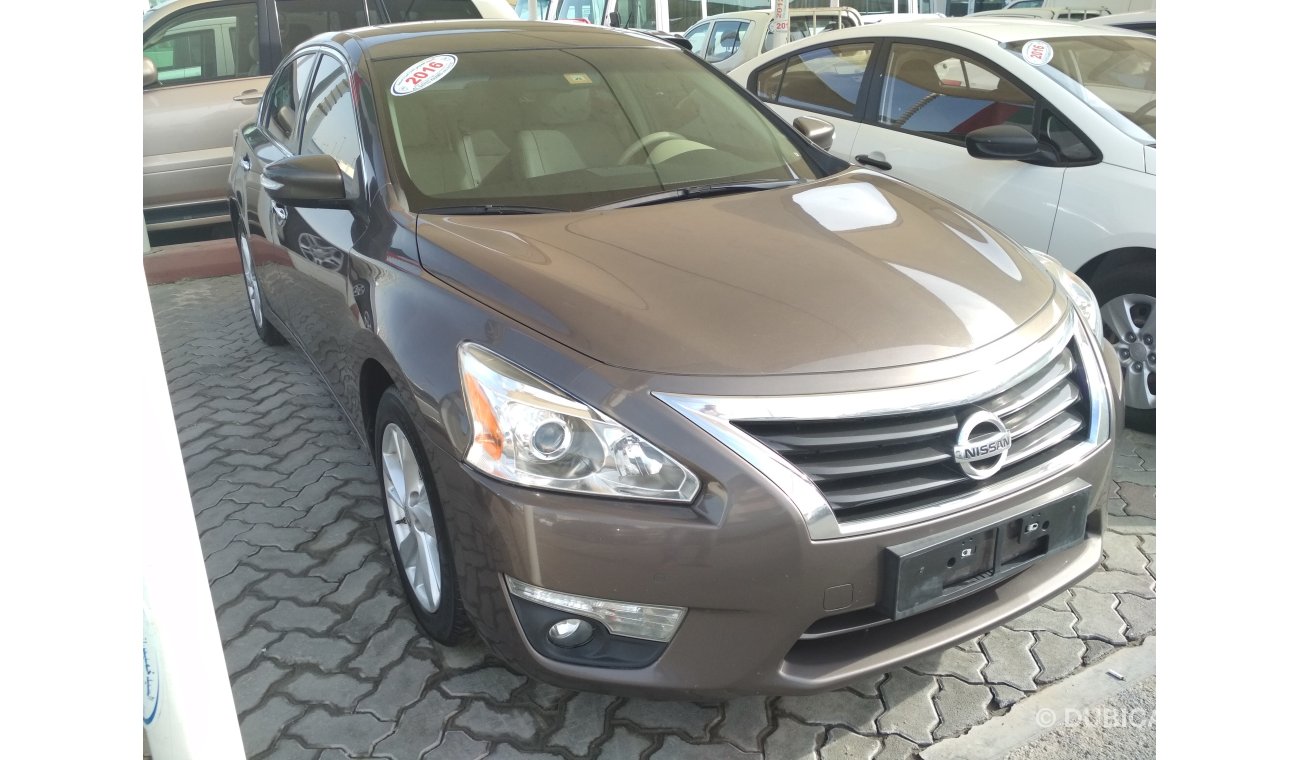 Nissan Altima 2016 BROWN GCC NO PAIN NO ACCIDENT PERFECT