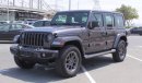 Jeep Wrangler Unlimited Sahara JEEP WRANGLER UNLIMTED SAHARA SPECIAL EDITION 2021 GCC VERY LOW MILEAGE WITH AGENCY