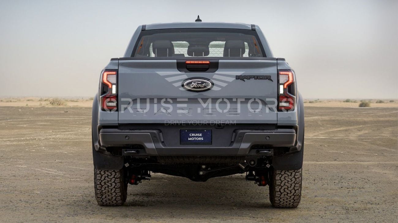 فورد رينجر رابتور Automatic - 3.0L - Petrol - Pick Up - 4WD - 5 Seats - 4 Doors - GREY