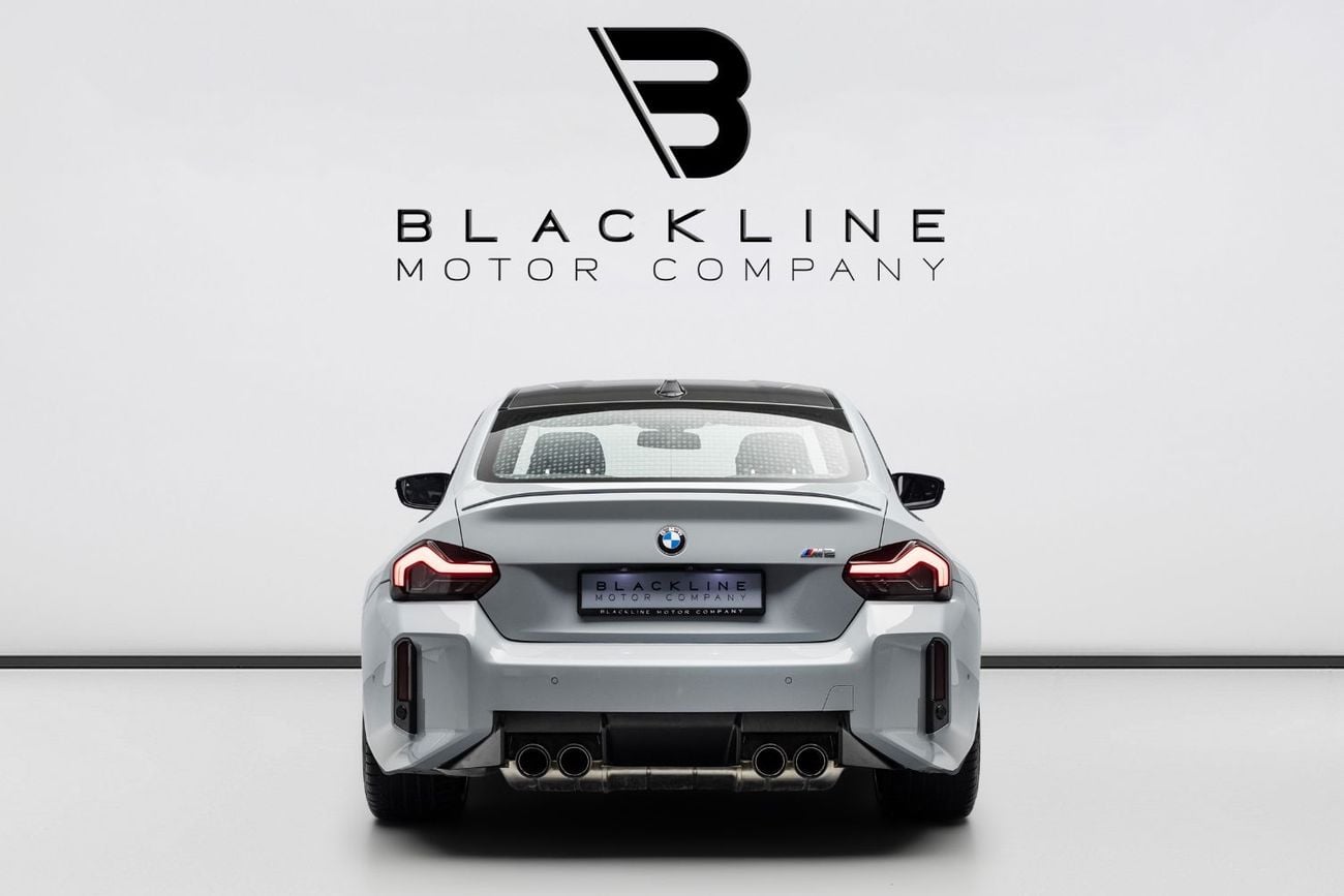 BMW M2 STD BUY NOW, PAY 2027 | THE BLACKLINE STANDARD | 2029 BMW Warranty + Service Contract, GCC