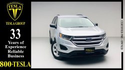 Ford Edge SEL LEATHER SEATS + NAVIGATION /AWD / EcoBoost / GCC / 2017 / DEALER WARRANTY 29/9/2022/1126 DHS P.M