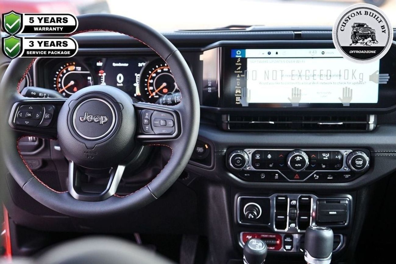 Jeep Wrangler Unlimited Rubicon 3.6L / 5 Years Dealer Warranty and 3 Years Dealer Service Package