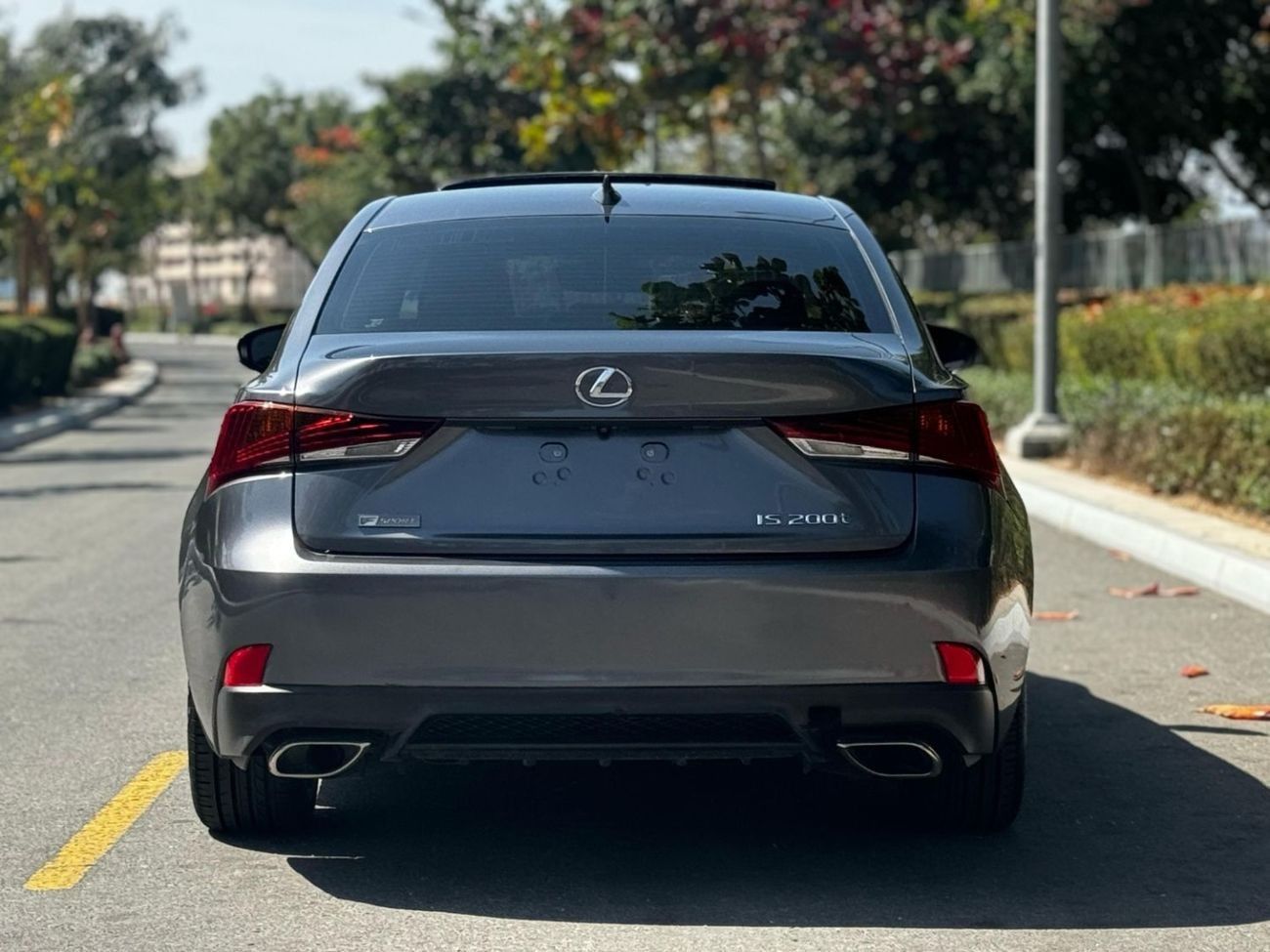 Lexus IS 200 LEXUS IS 200 T MODEL: 2017 PRICE: 43.000 DIRHAMS American specifications Full option, sunroof, finge