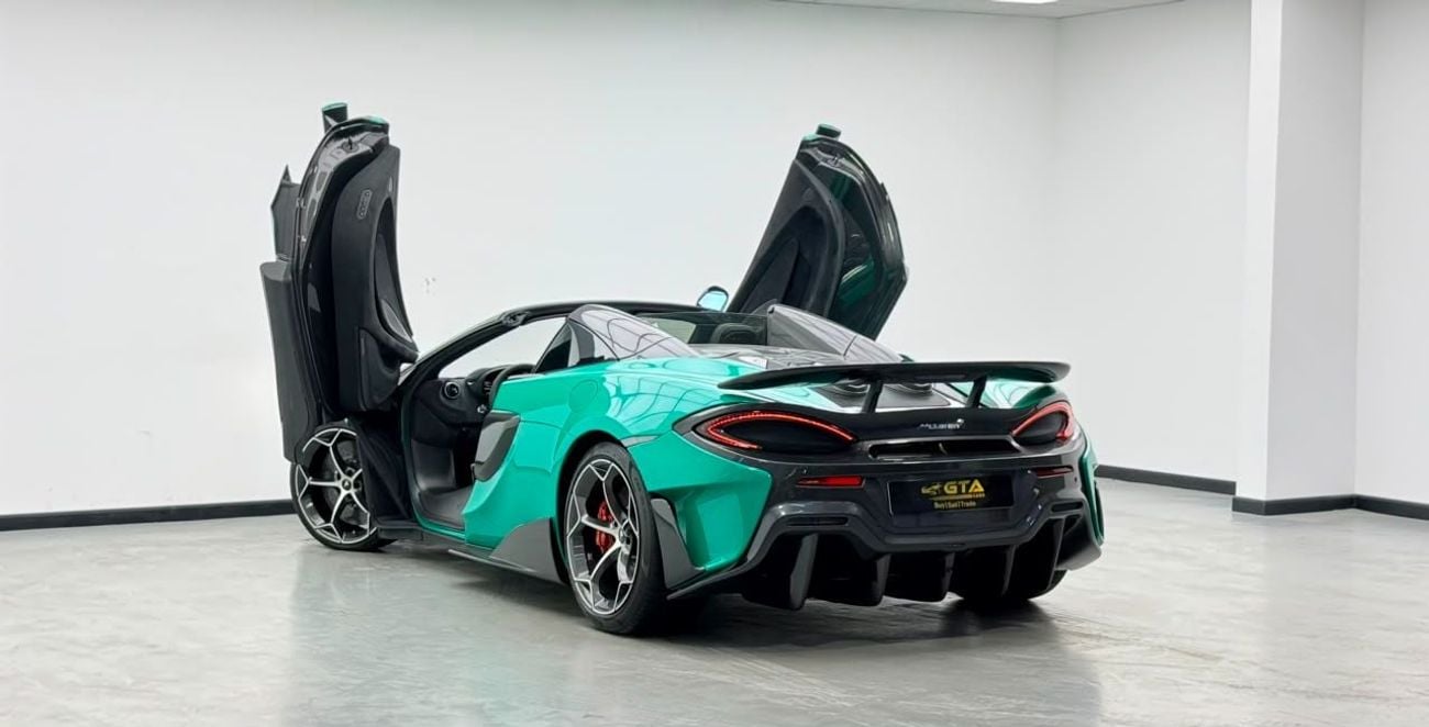 McLaren 600LT SPIDER 2020 McLaren 600LT Spider, 2027 McLaren Warranty, Full McLaren Service History, Very Low Km, GCC