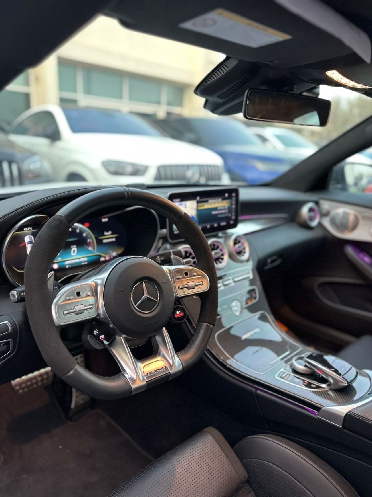 Mercedes-Benz C 63 S MERCEDES BENZ AMG C63s Coupe 2020 Korean Specs (Clean title) Recaro Seats 5 buttons full option Full