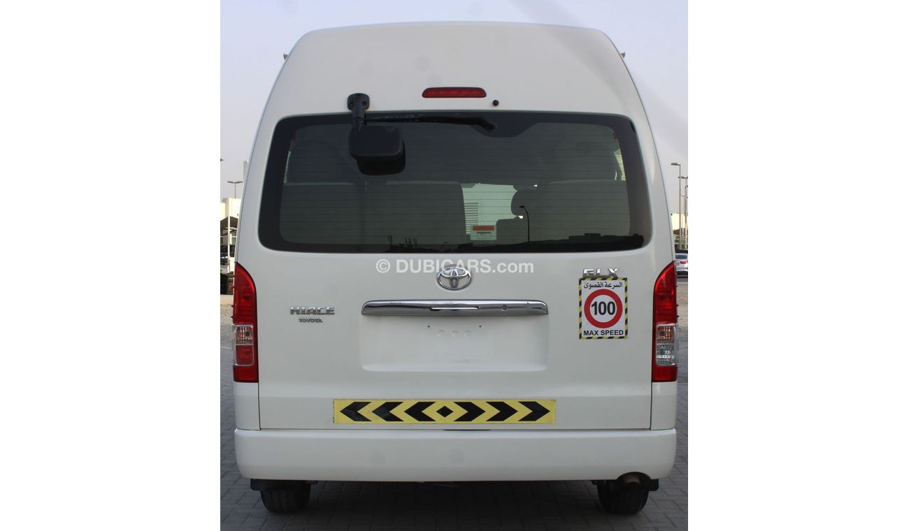 Toyota Hiace Commuter GLX High Roof Toyota haice 2017 white GCC excellent condition without accident