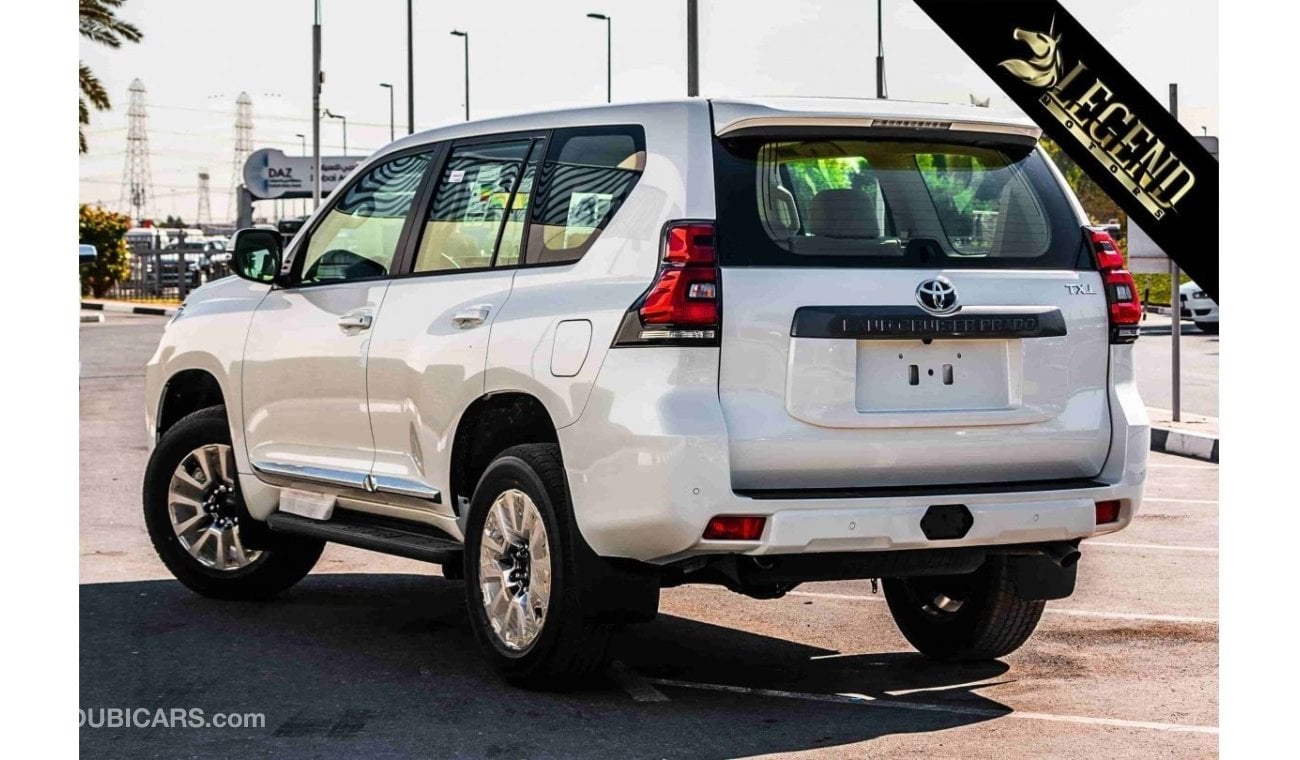 تويوتا برادو 2021 Toyota Prado 2.7L TXL | Floor Mount Spare Wheel | Export Outside GCC