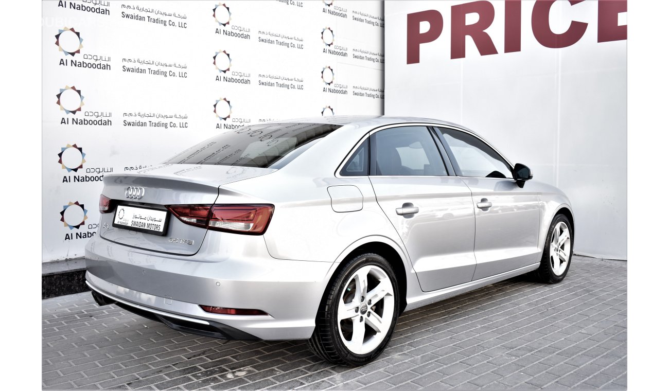 Audi A3 1.4 TFSI AT 2017 GCC DEALER WARRANTY