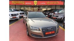 Audi A8 L,3.0T Quattro,Gcc Specification,Fsh,Original Paint,Full Options,Accident Free,First Owner,
