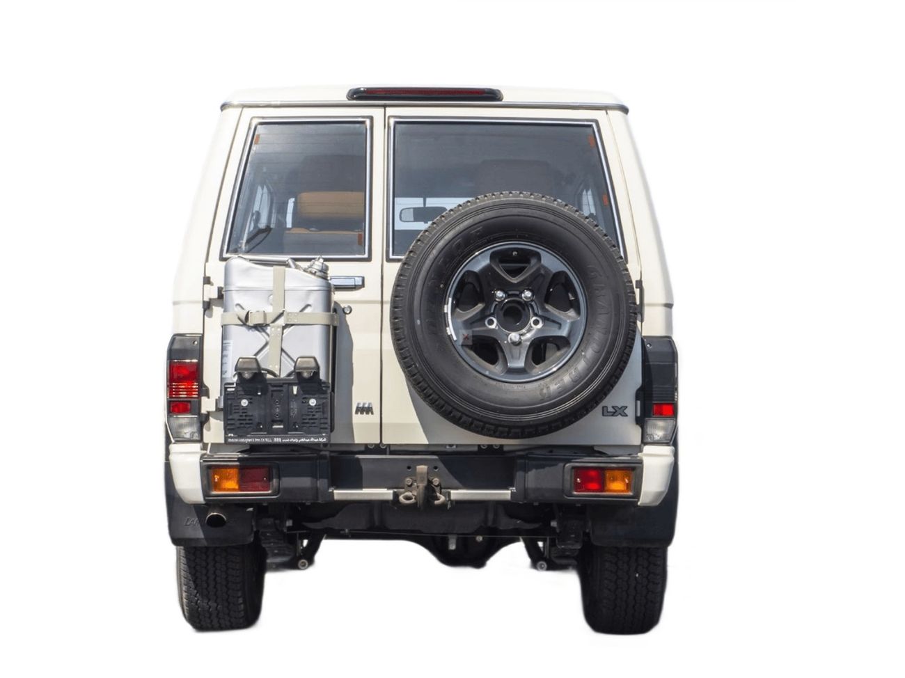 تويوتا لاند كروزر 70 ECTQAT002 - 2025 Toyota LC71 Hardtop 4.0L Petrol Manual - 70th Anniversary – White with Tan Interior