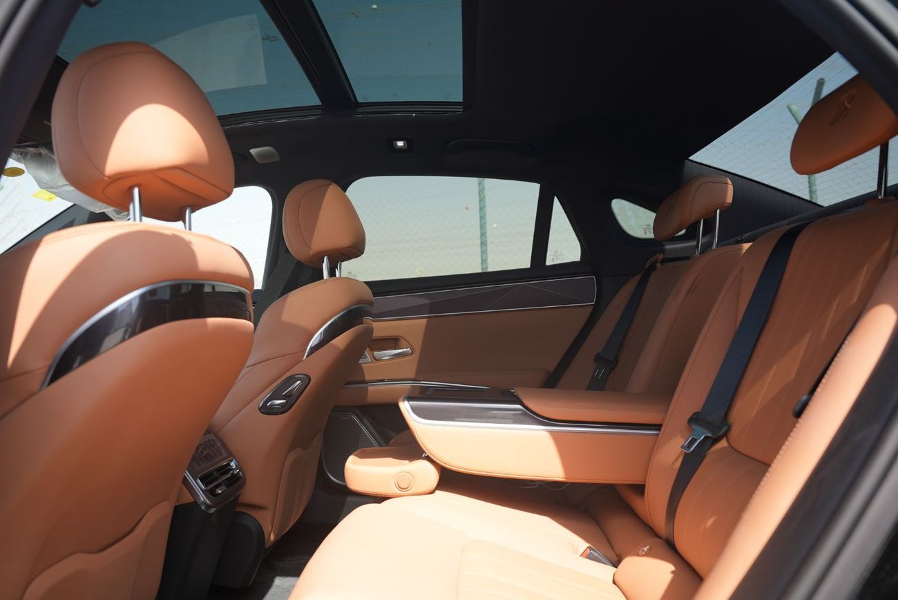 بي واي دي هان 2025 BYD Han L DM-i 200Km Flagship with LiDar Black in Tan 0Km