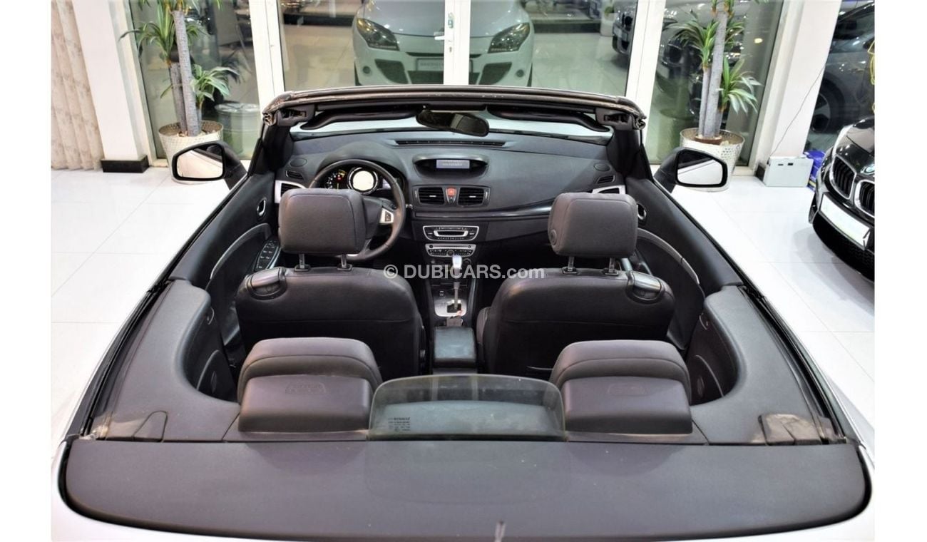 Renault Megane VERY LOW MILEAGE! Renault Megane Convertible 2012 Model!! in White Color! GCC Specs