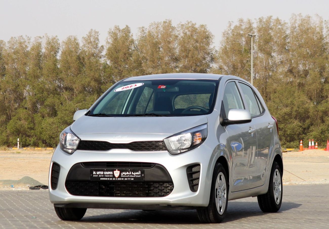 كيا بيكانتو كيا بيكانتو 1.2 لتر موديل 2023 خليجي بحالة ممتازة بدون حوادث 581 شهرياً