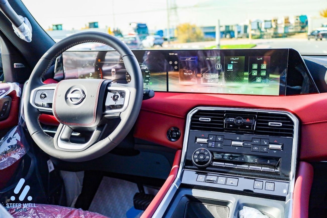 Nissan Patrol 2026 LE Platinum GCC | 3.5 Twin-Turbo AWD | 9-Speed | 8-Seater Luxury SUV | Dual Tone - Black Roof /