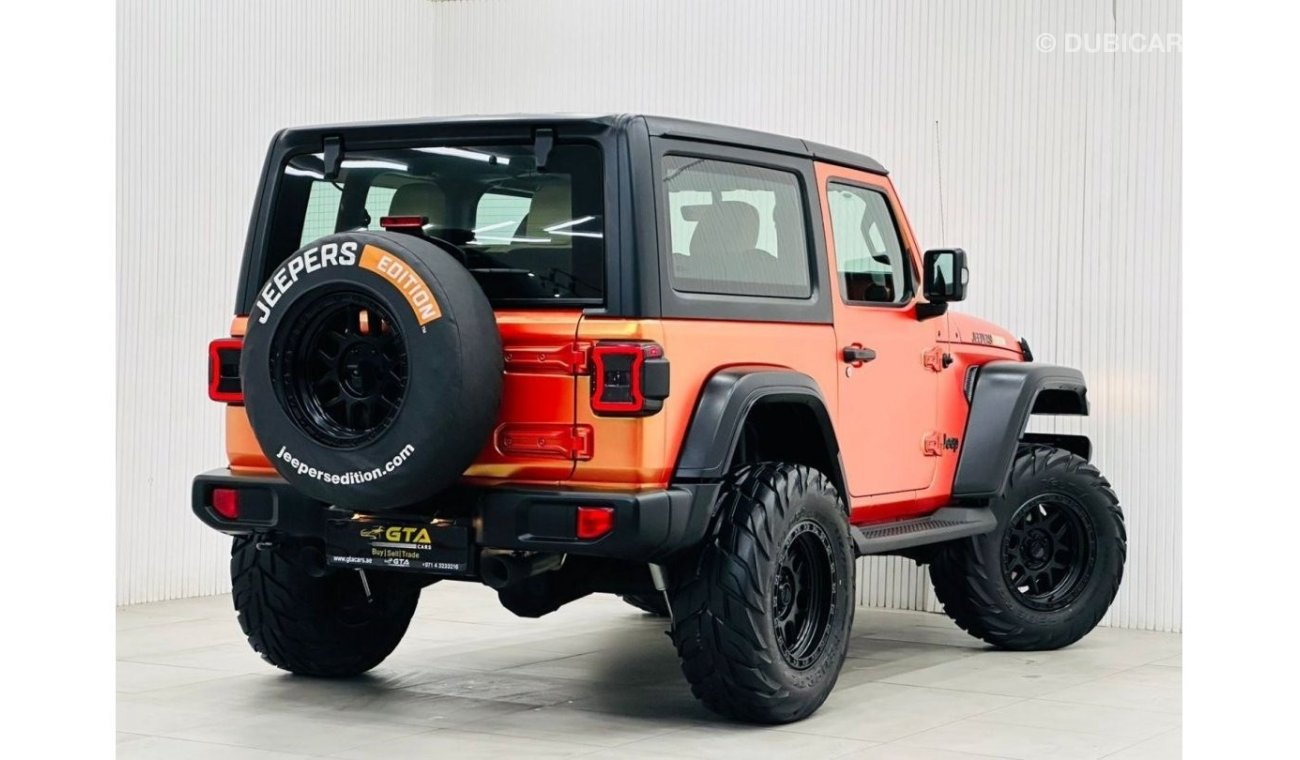 جيب رانجلر 2018 Jeep Wrangler Jeepers Edition Lift Kit, Warranty, Full Jeep Service History, GCC