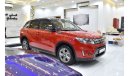 Suzuki Vitara EXCELLENT DEAL for our Suzuki Vitara ( 2017 Model ) in Red Color GCC Specs